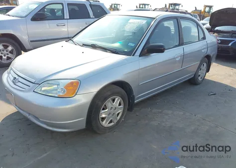 2003 Honda Civic Lx from USA, damaged, VIN 2HGES16513H624853